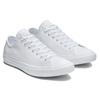 Converse Chuck Taylor All Star Leather Low Top Comfortable Leather Low Top Espadrilles Unisex Pure White