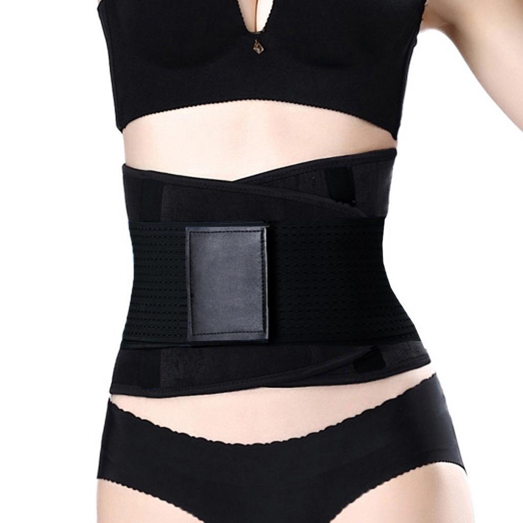 Women's Waist Trainer Belt Adjustable Compression Body Shaper for Fitness Workout Slimming Support with Breathable Fabric and Secure Closure