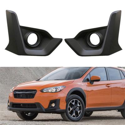 Car Front Bumper Fog Lamp Frame Trim Decoration Cover 57731FL860 57731FL870 Compatible-For Subaru-XV Crosstrek 2021-2022