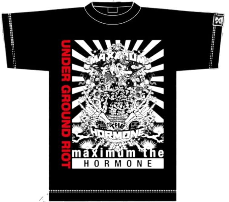 Официальная атрибутика Maximum the Hormone Under Ground Riot Футболка XXL
