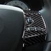 6Pcs For Jaguar XF 2009-2011 Carbon Fiber Interior Steeing Wheel Kit Cover Trim