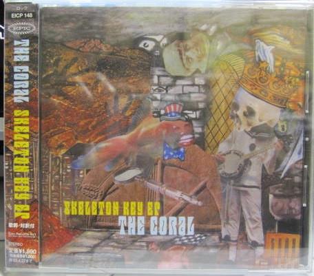 

CD CORAL - Skeleton Key EP EICP148 Epic 2002 Japan Rock Used