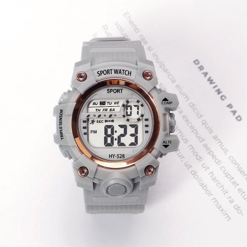 Unisex Sports Digital Watch With Led Lcd Backlight For Students And Athletes