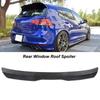 Rear Window Roof Spoiler   Deflector   Fit Reduce Resistance Window Top Lip Molding Trim