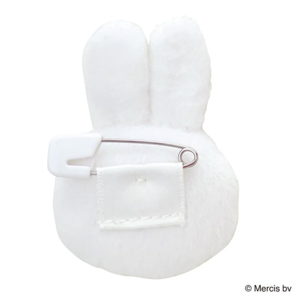 Sekiguchi Plush Mascot Badge Miffy 660353