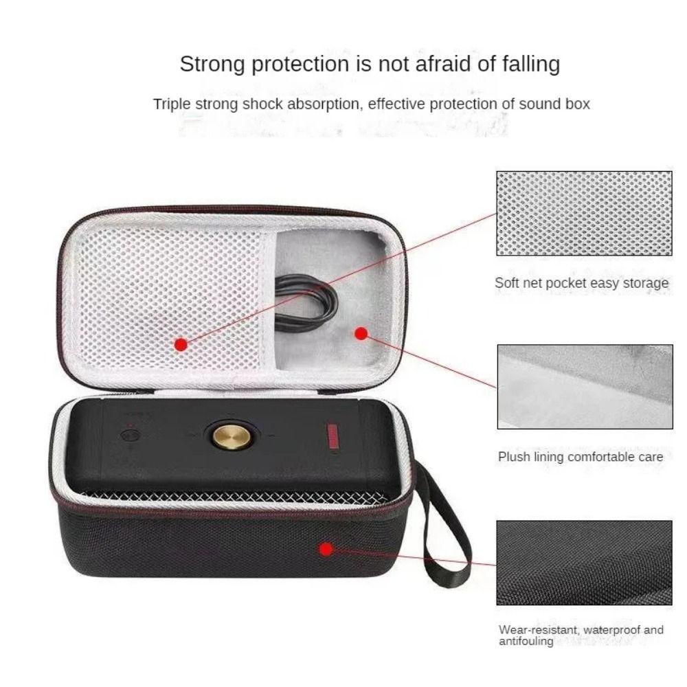 1Pcs Dustproof Hard EVA Case for MARSHALL EMBERTON Speaker For MARSHALL EMBERTON Speaker