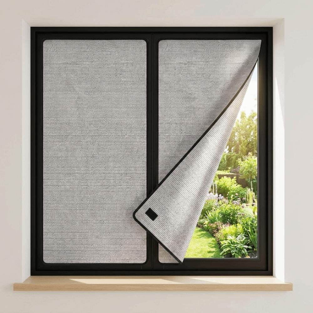 Anti-UV Aluminum Foil Magnetic Barrier No Adhesive Window Insulation Film for Home