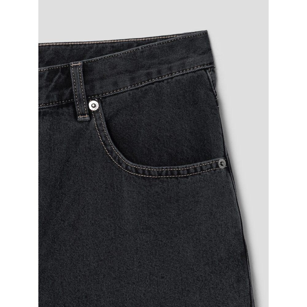 SHIFT.G Washed Denim Shorts Black