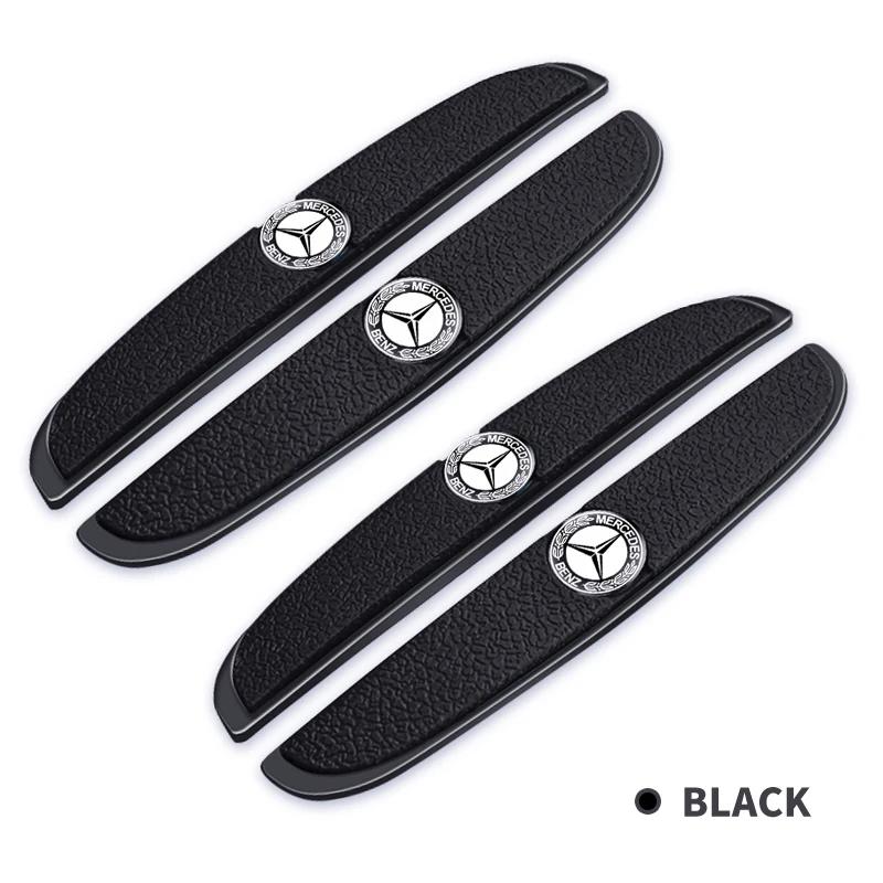 

4pcs/set Rubber Bumper Strip Car Door Anti-Collision Emblem Sticker For Mercedes Benz W212 W213 W205 W177 W247 W176 X253 etc
