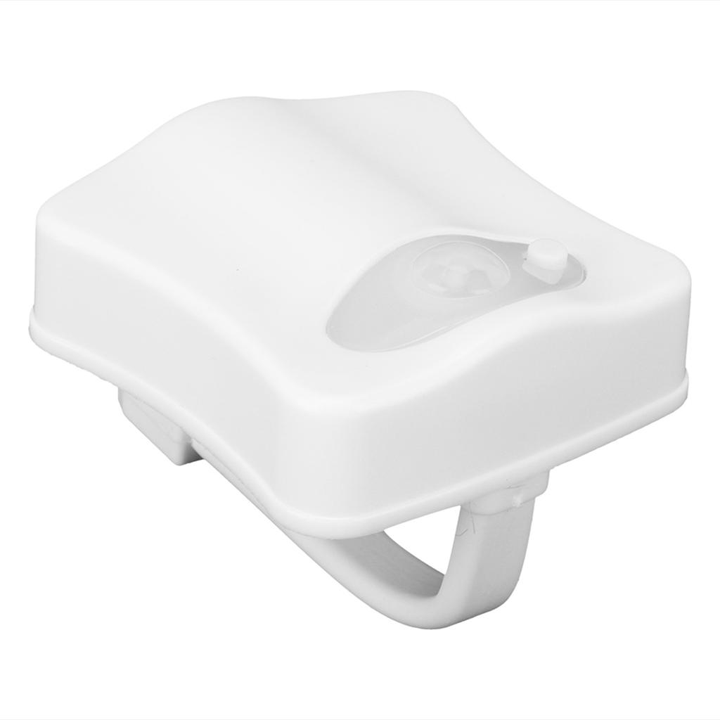 Toilet Sensor Light with 8 Color LED Hanging Body Toilet Cover Lamp Night Light for Bathroom