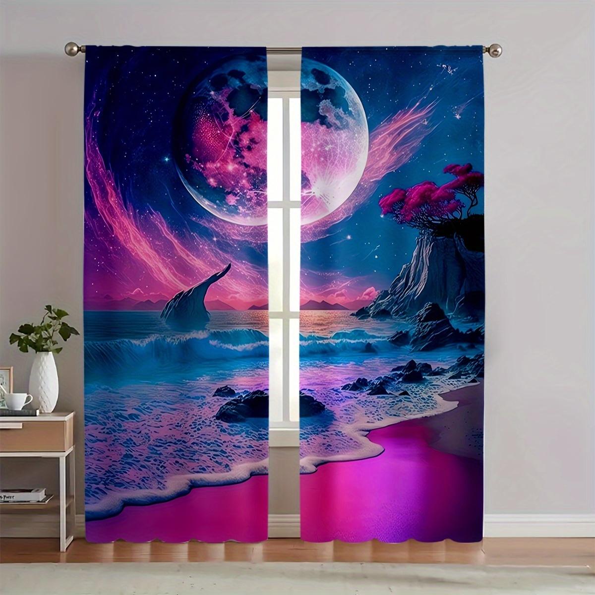 Letters Door Curtain Curtains For Bedroom Living Room41.3inch x 90.5inch Curtains Thermal Noise Light Reducing Win 100*130 HOOK 1pcs