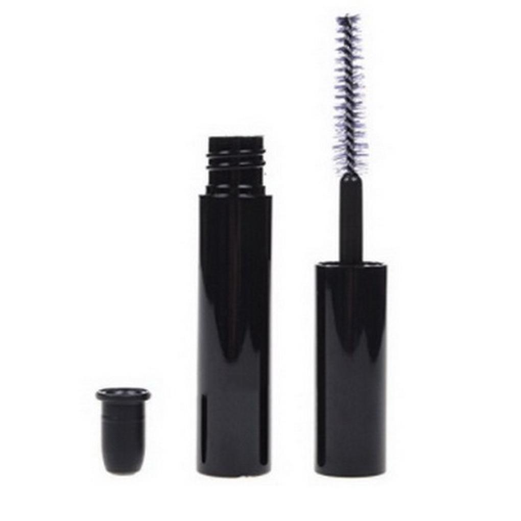1pcs PETG Empty Plastic Bottle Round Mascara Cosmetic Container Tube Brush Makeup Supplies
