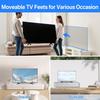 Universal TV Base Stand Legs With Non-slip Pads Television Tabletop Foot  Bedroom