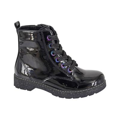 Girls Adria Glitter Side Zip Ankle Boots
