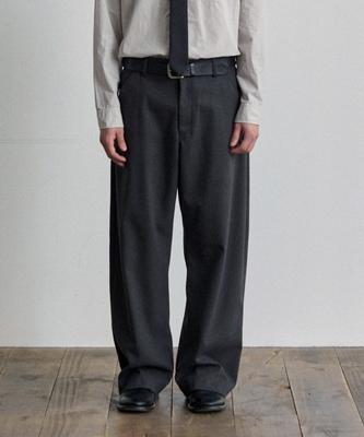 ASP Fw Wide Slacks - Charcoal Gray