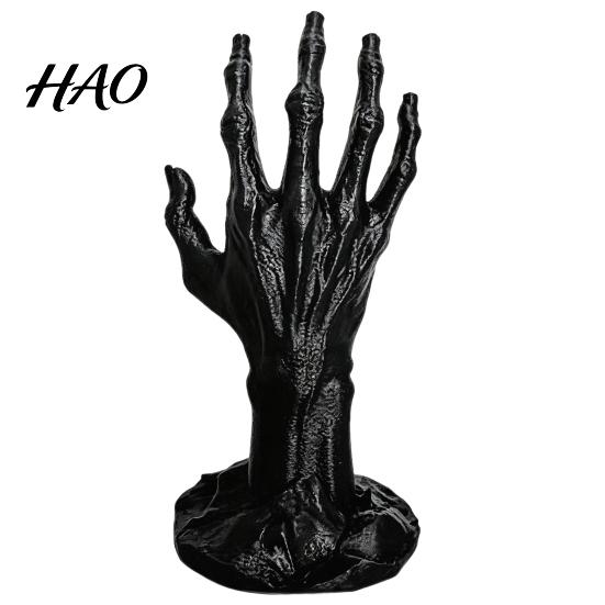 Artistic Room Decoration 3D Printed Skeleton Hand Jewelry Display Stand for Rings Earrings, Gothic Organizer Ghost Bracelet Watch, Ring Holder