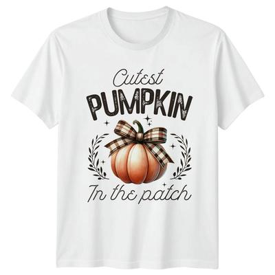 Cutest Pumpkin In The Patch Unisexs TShirt Fall Harvest