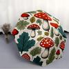 1pc Mushroom Forest Automatic Open/close, All-Season Portable Folding Umbrella, Travel, Everyday, Formal Events - Compact Luxury Parasol, Outdoor Acce
