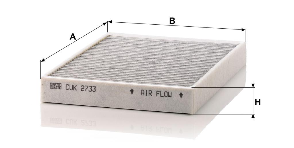 MANN FILTER Air Conditioner Filter CUK2733