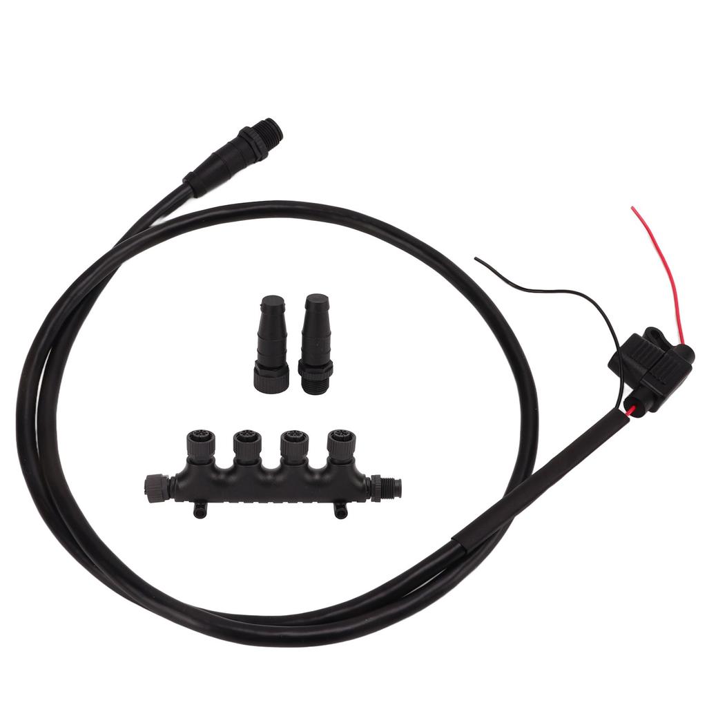 For NMEA 2000 Male Backbone Cable IP67 Waterproof 5 Pin Marine Drop Cable for Lowrance Networks