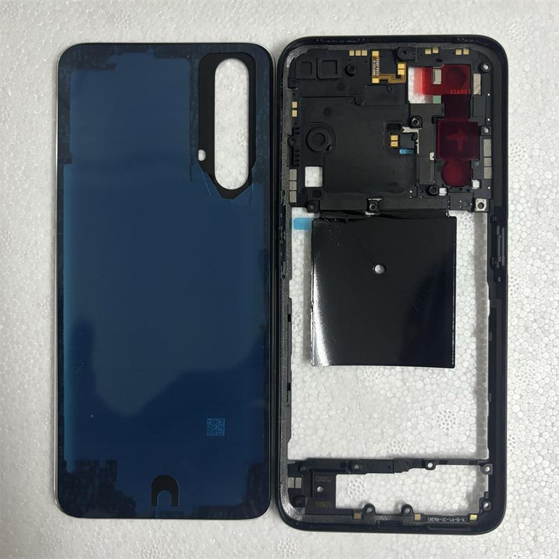 Full Housing For OPPO Realme X3 SuperZoom RMX2142 Housing Middle Frame With Battery Cover Replacement Case