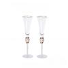 Luxury Crystal Wine Glasses Set - Diamond-Trimmed Gold Rim Stemware for Champagne, Cocktails & Elegant Home Bar Decor