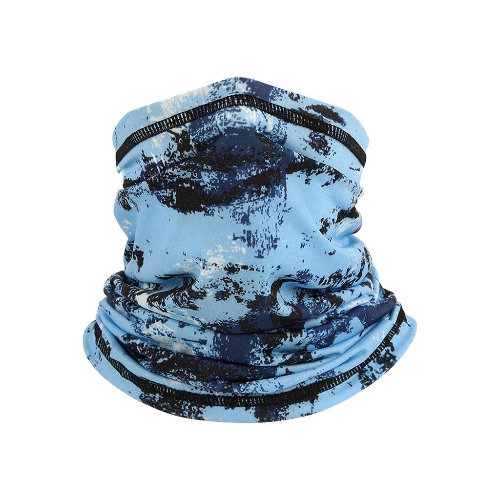 Atmungsaktiver Eisseiden-Nackengamasche: Sonnenschutz, Angeln, Radfahren, Gesichtsmaske & Wärmer