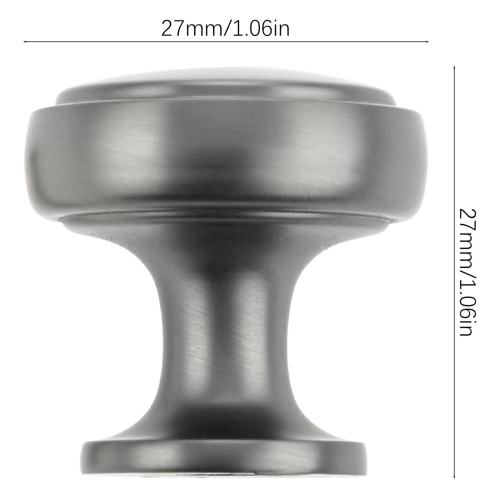 

Furniture Handle w/screw Simple Modern Design Brushed Surface Copper/Dumb Golden/Gray Round Knob Strip Pull 27/108/140mm Decor