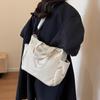 Women's Large-Capacity Corduroy Tote - Versatile Crossbody, Shoulder, Handbag for Commuting and Casual Use