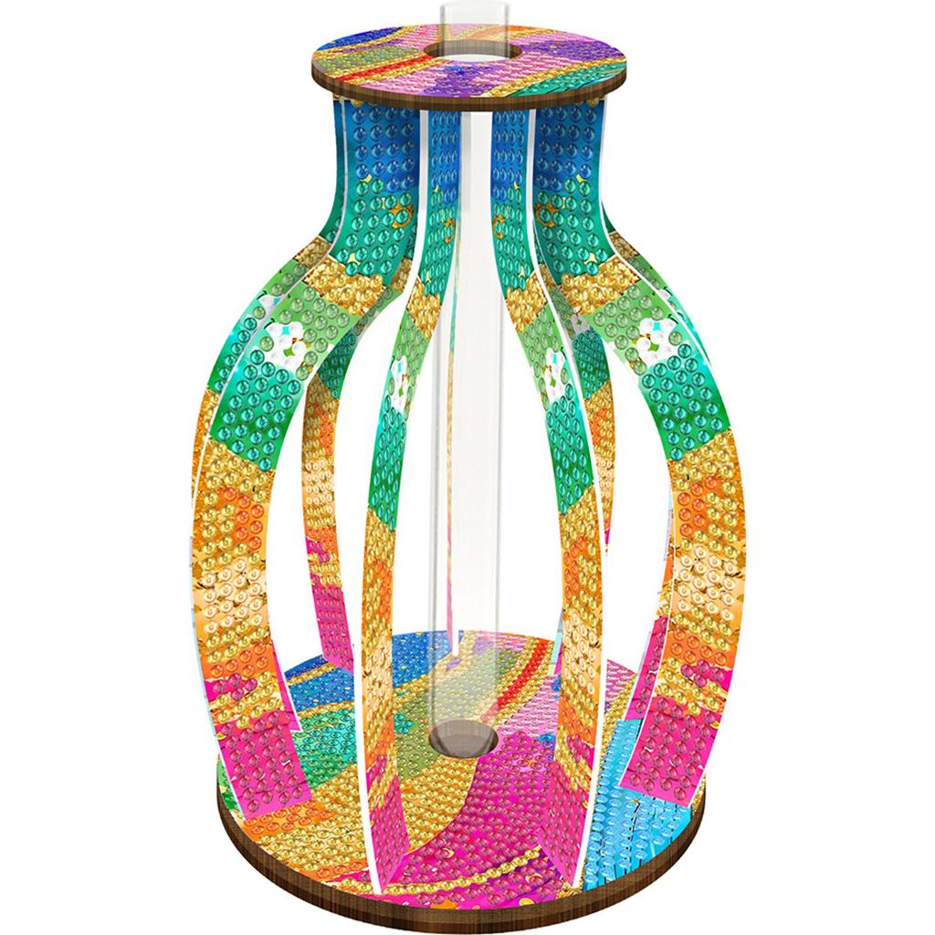 Wooden Butterfly Desktop Diamond Art Kits Rhinestones Desktop Ornaments 5D DIY Diamond Art Tabletop Decors for Home Office Decor