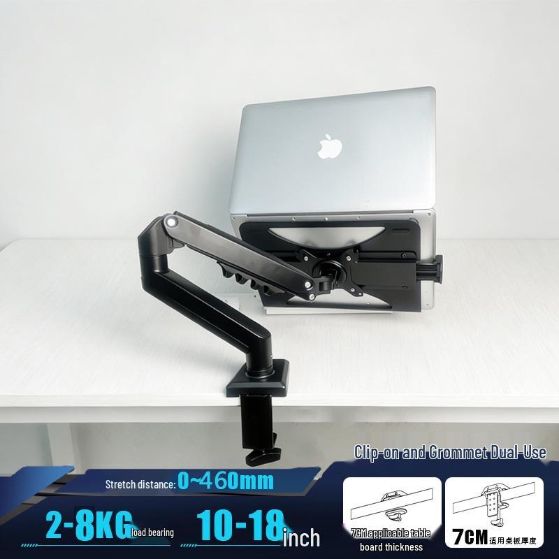 Mechanischer Arm Laptopständer mit einstellbarer Kühlung und Höhe