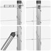 Ground Fix Welded Wire Fence 25 x 0.8 m (W x H)