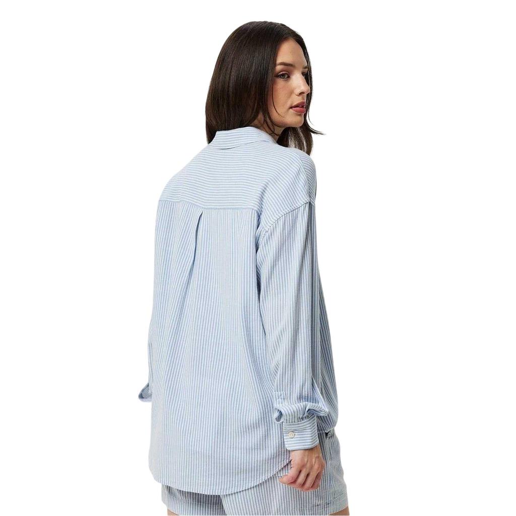 Jack Wills Womens/Ladies Striped Linen Oversized Shirt