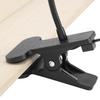 USB LED Table Light Mini Desk Night Lamp with Clip for Home Study Reading Black White