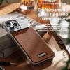 Luxury Magnetic PU Leather Aromatherapy Case For iPhone 17 Air 11 12 13 14 15 16 Pro Max Plus Wireless Charging Borderless Case