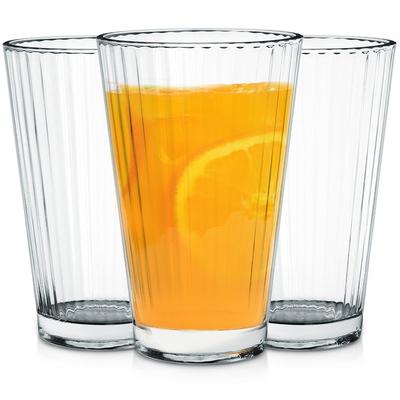 3x Glasses for Drinks: Water, Juice, Compote, Set of Glasses for Drinks