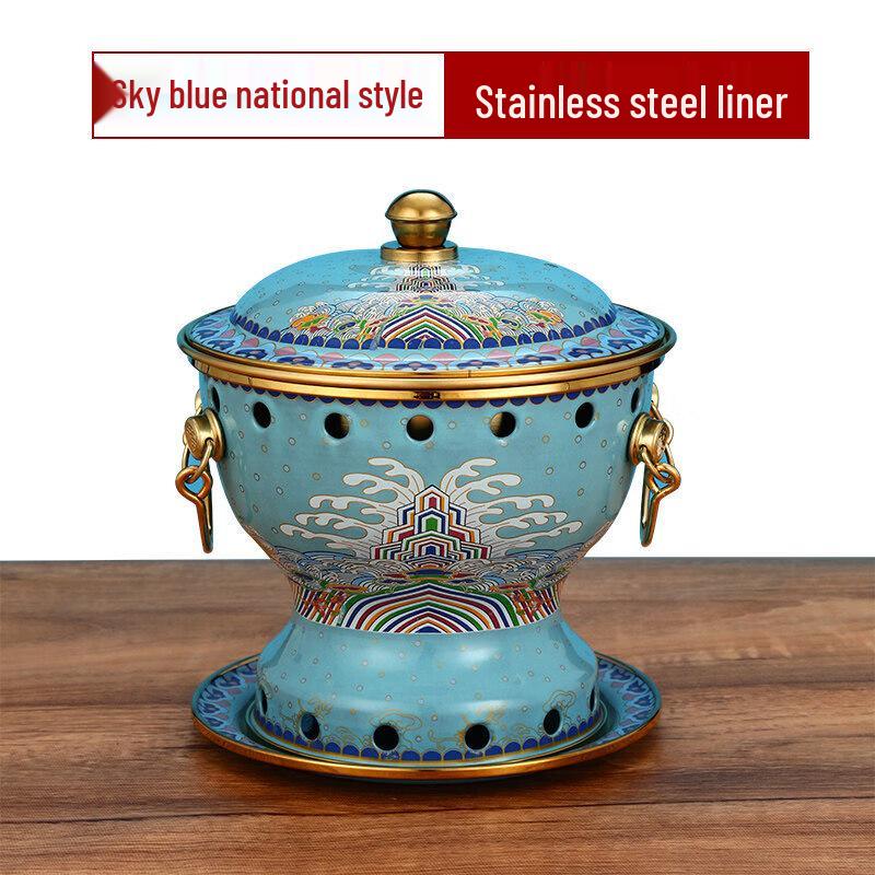 Qiwei Mini Red Copper Alcohol Hot Pot