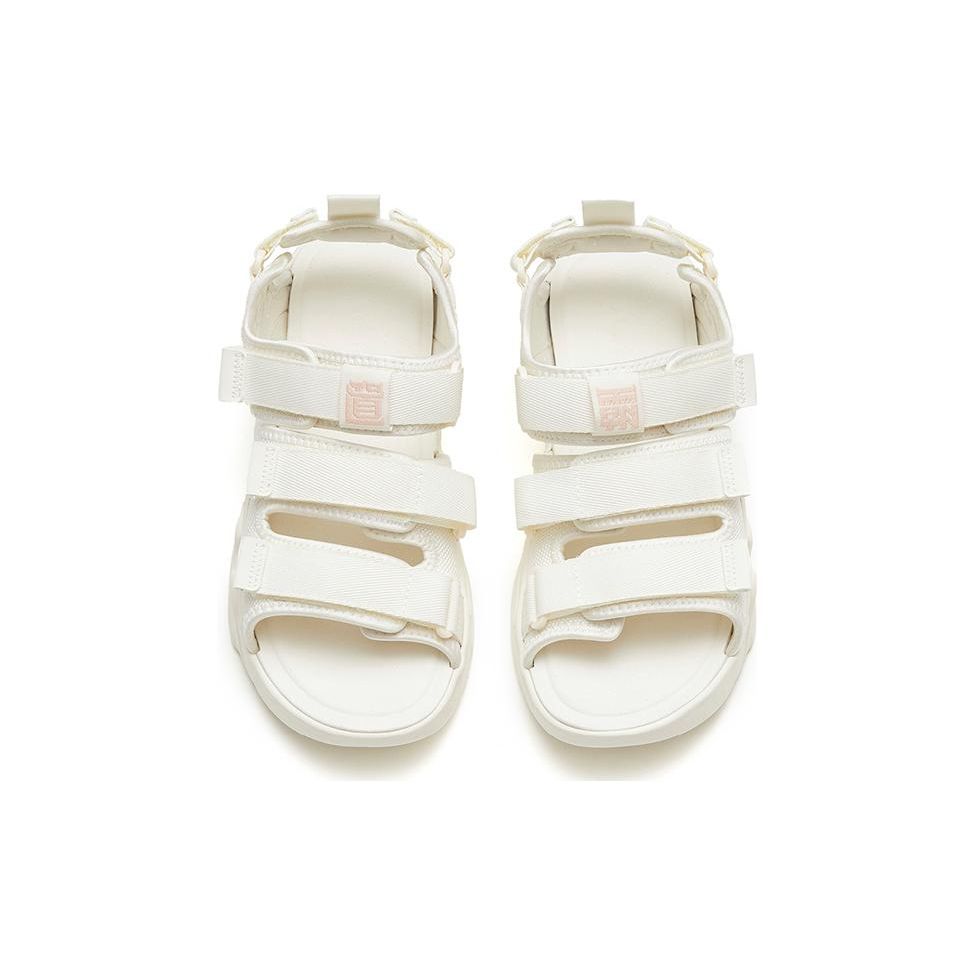 Anta Lifestyle Series Strand Sports Sandaler Damesandaler Hvit Rosa 922326962-1