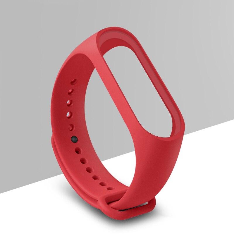 Strap Bracelet for Xiaomi Mi Band 3 4 5 Strap Silicone Wrist Strap 5 for Xiaomi Bracelet for Mi Band 3 4 Wriststrap Bracelet 5