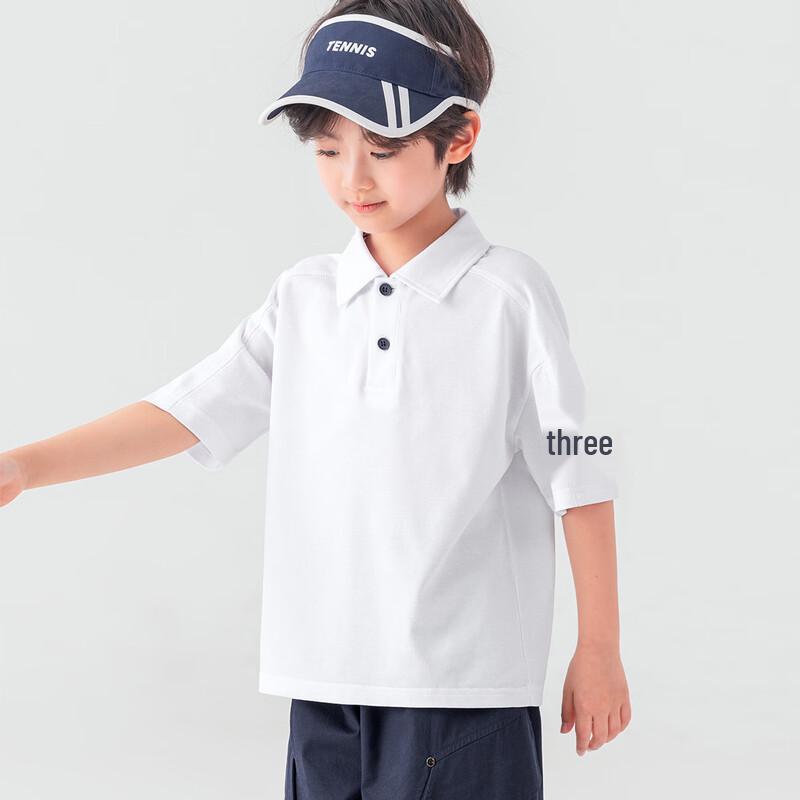 Boys  Striped Summer Polo Shirt 120