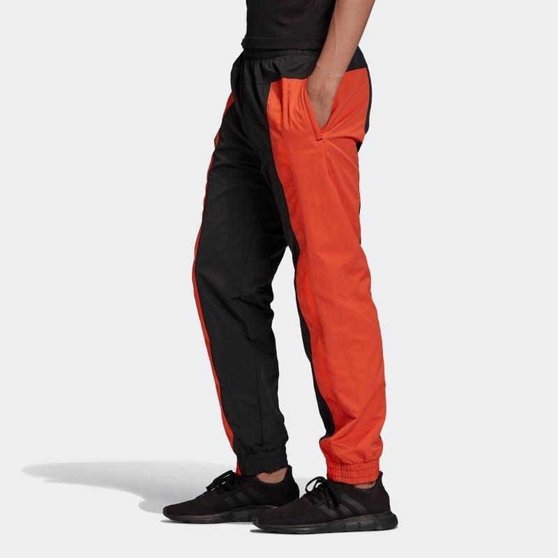 adidas originals Splicing Casual Bundle Feet Sports Pants Black Men's FM2283