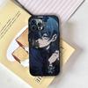 Anime B-Butler Phone Case For iPhone 17,16,15,14,13,12,11 Plus,Pro Max,XS,Colorful Silver Phone case Funda Cover
