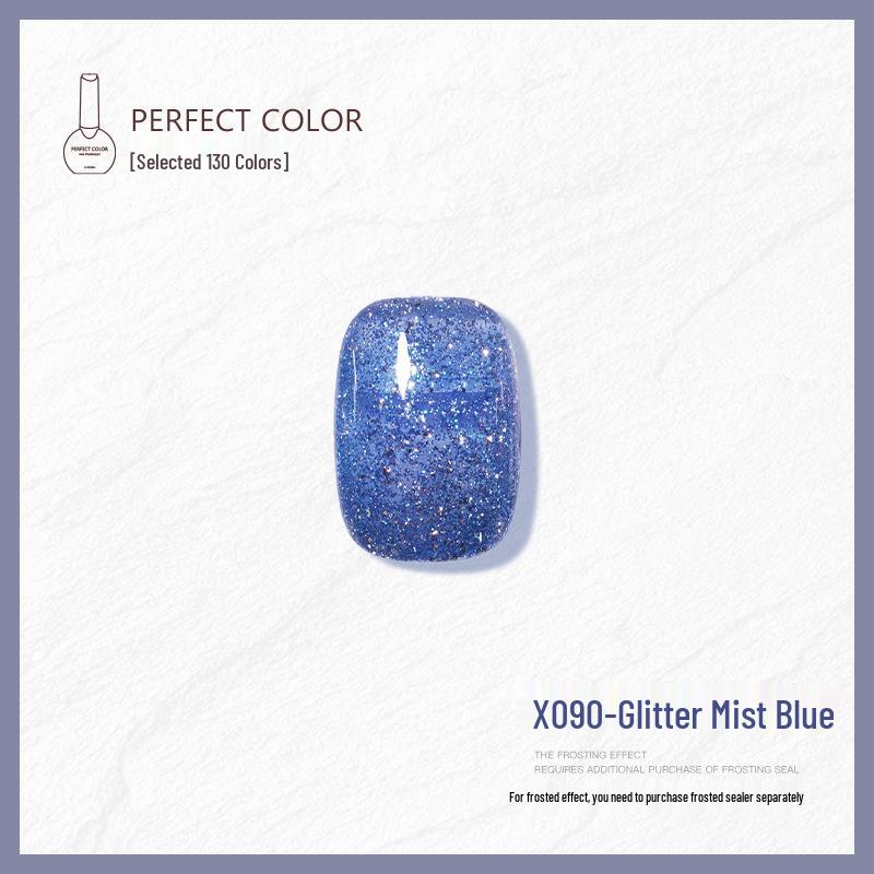 Nail Gel Polish: 130 New Nude & Bright Colors - Ice Translucent, Phototherapy, Glitter, Cat Eye Finish
