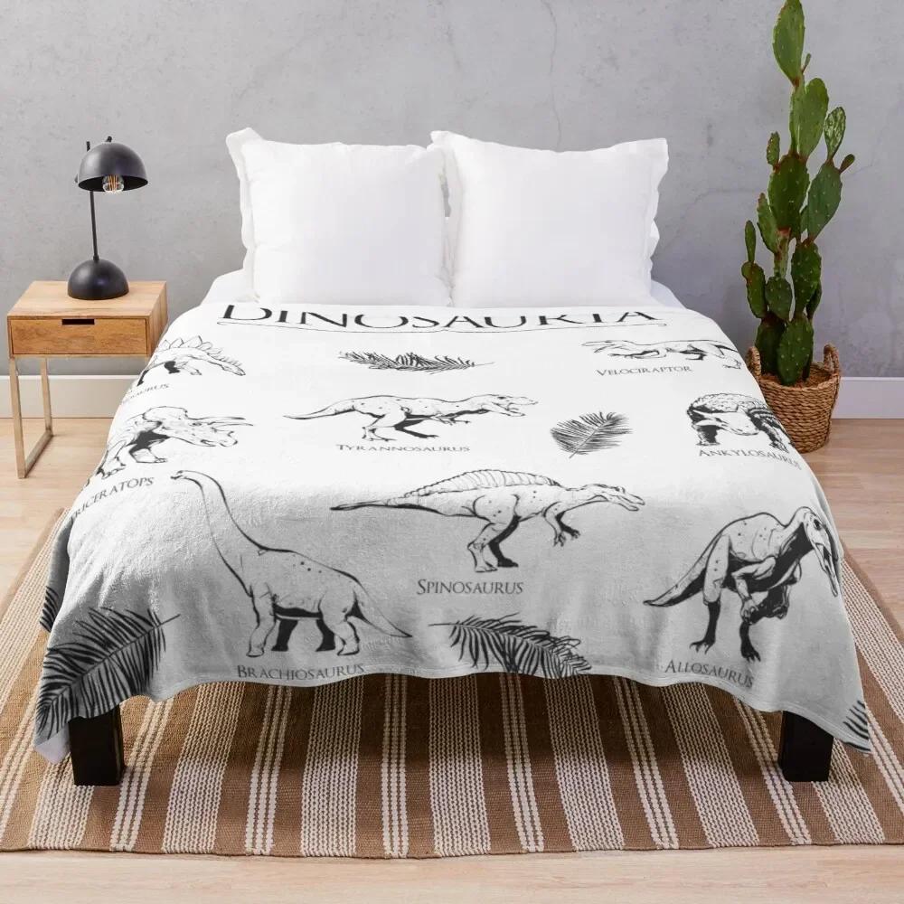 Dinosaur Blanket for Boys Kids, 3D Dinosaur Room Decor for Boys, Jurassic Dinosaur Gifts Soft Flannel Sofa Bed Throw Blanket