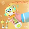 Cute animal Hand Cranked Bell - Early Childhood LearningToy That Enhances Grip Strength Promotes Visual And Auditory Development