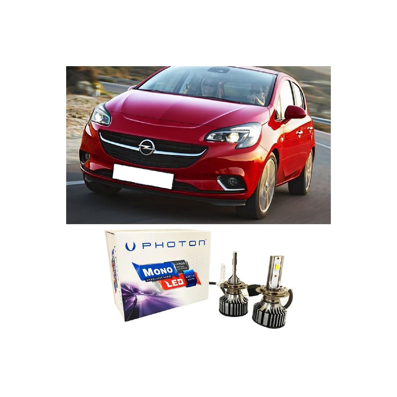 

Opel Corsa E Led Ксеноновая лампа ближнего света H7 Mono New Series White 2014-2019