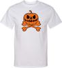 Halloween Pumpkin Skeleton Tall T-shirt