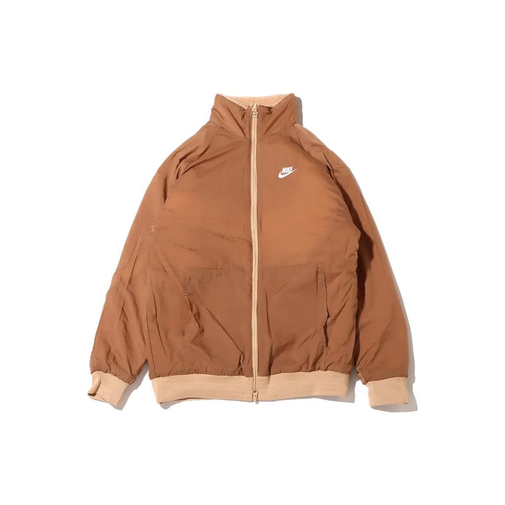 Neue Nike Big Swoosh Wendbare Boa-Jacke Asiatische Größen BQ6546-200