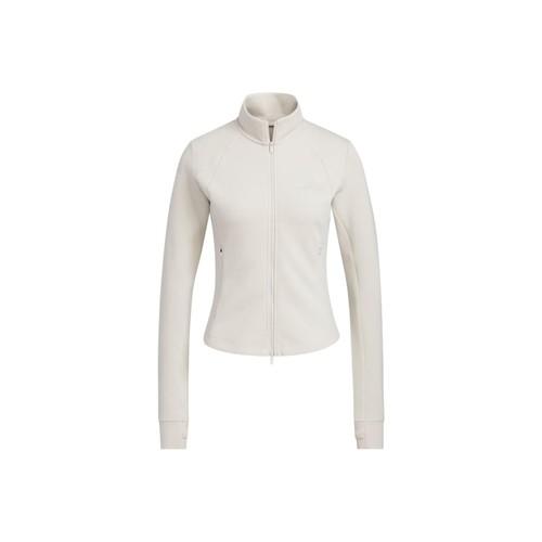 

adidas UPF50 Sports Slim Fit Zipper Long Sleeve Jacket Women’s, Earth Brown XL землистый/коричневый