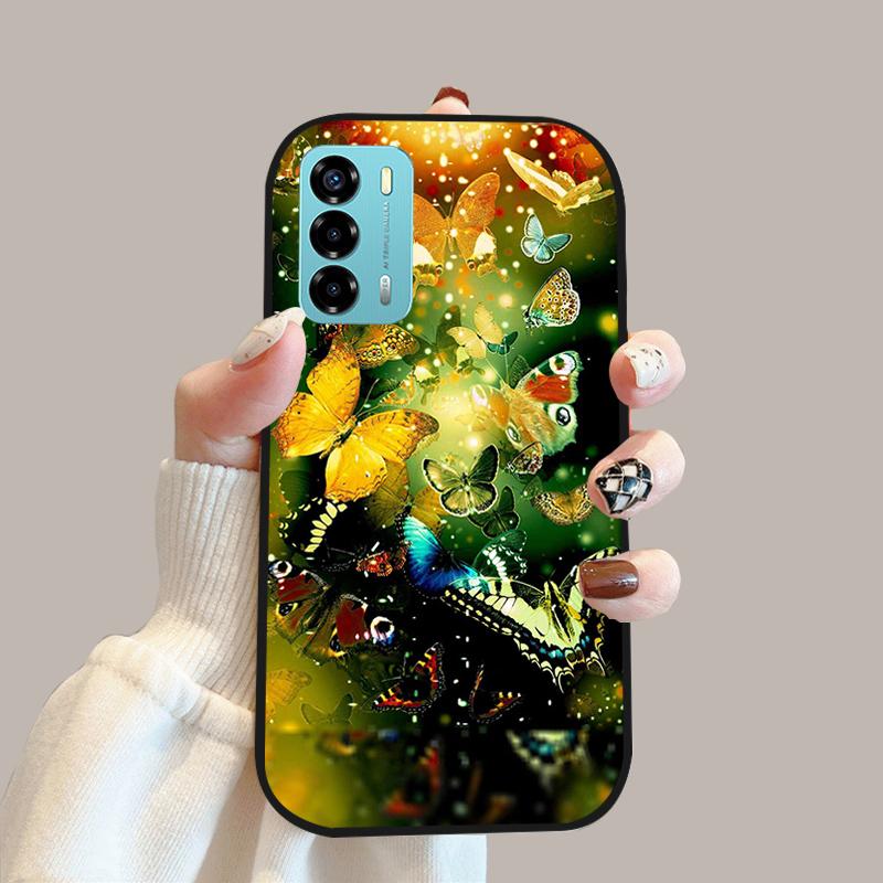 Für ZTE Blade V40 Vita Mode Hülle 8045 Weiche Silikon Rückseite Für ZTE Blade A72 Hülle A 72 4G Handy Schutzhülle Fundas Para